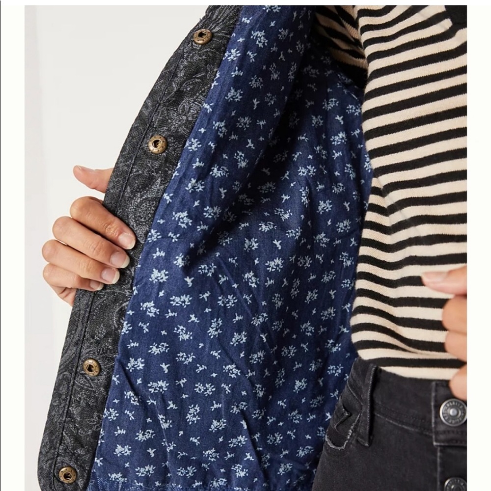 Pilcro & The Letterpress x Anthropologie Anna Colorblocked Puffer Coat - Picture 3 of 12